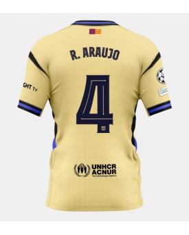Billige Fotballdrakt Barcelona Ronald Araujo #4 Replika Bortedrakt 2025-26 Kortermet Billige Fotballdrakt Barcelona Ronald Araujo #4 Replika Bortedrakt 2025-26 Kortermet